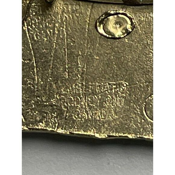 Simcoe Ontario Canada Christmas Panorama Enamel Pin Santa Reindeer - Picture 5 of 5